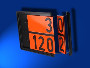 Zweistoff-Warntafel für Benzin und Heizöl